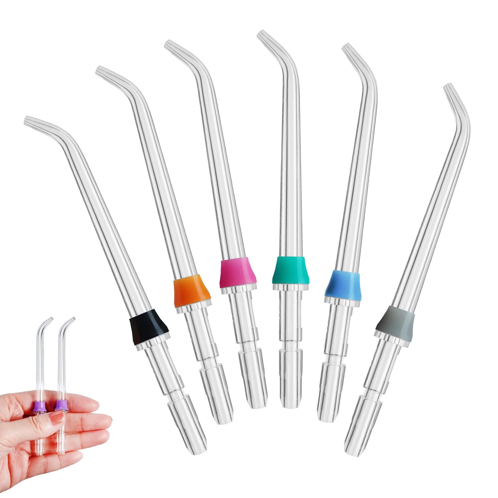 

TokTech Waterpik Набор насадок для ирригатора для замены, Насадка для полости рта для замены, Насадка для пародонтоза для замены, Профилактика заболеваний пародонта