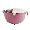 Colander with Mixing Bowl Set 9 In 1 Strainers for Kitchen for Fruit and Vegetable Wash   Noodle Pasta Strainer   Rice