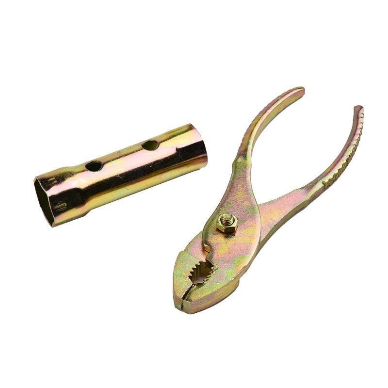1set Universal Motorcycle Repair Tool Motorbike Spark Plug Wrench Screwdriver Sleeve Pliers Wrenches Socket Tool