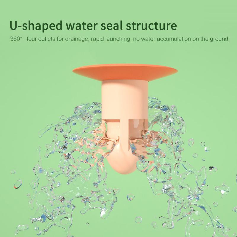 Toilet Insect-proof Anti-odor Deodorant Floor Drain Cover Sewer Deodorant Floor Drain Core Household Kitchen Toilet Bathroom