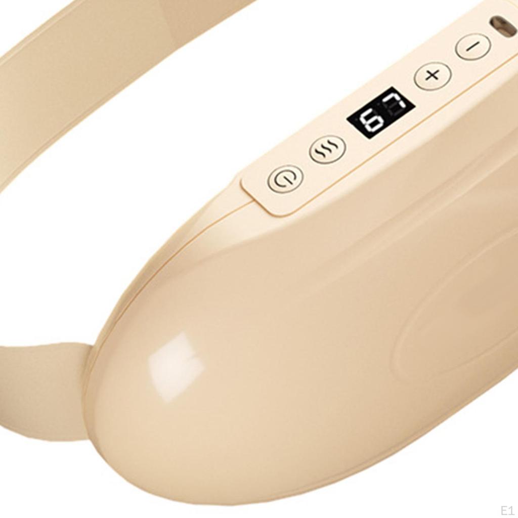 Portable Heating Pad 4 Temperature Levels Comfort for Women Men Electric Waist Belt Massage Tool