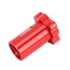 2Pcs Car Spray Gun Cup Adapter 16mm Female Thread 1.5mm Pitch Universal for Paint Red