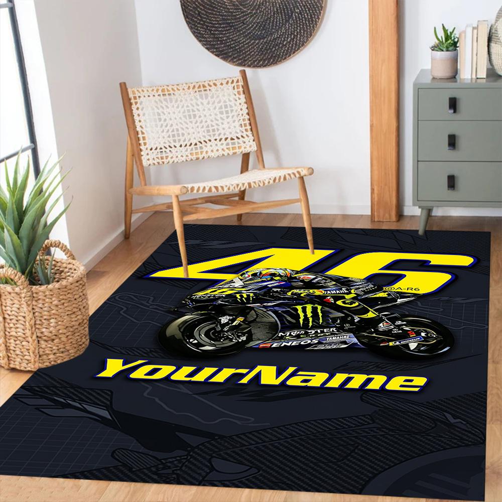 Doctor46 Personalized Name Area Rug Perfect For Dining Room Living Rooms Balcony Entryway Antislip Carpet Decorate Offices