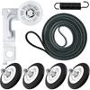 DLE2516W DLE3777W DLE5977W DLE7177WM DLE5955W DLE0442W Dryer Repair Kit Dryer Roller Kit for LG Kenmore,Includes 4581EL2002C Dryer Drum Roller,