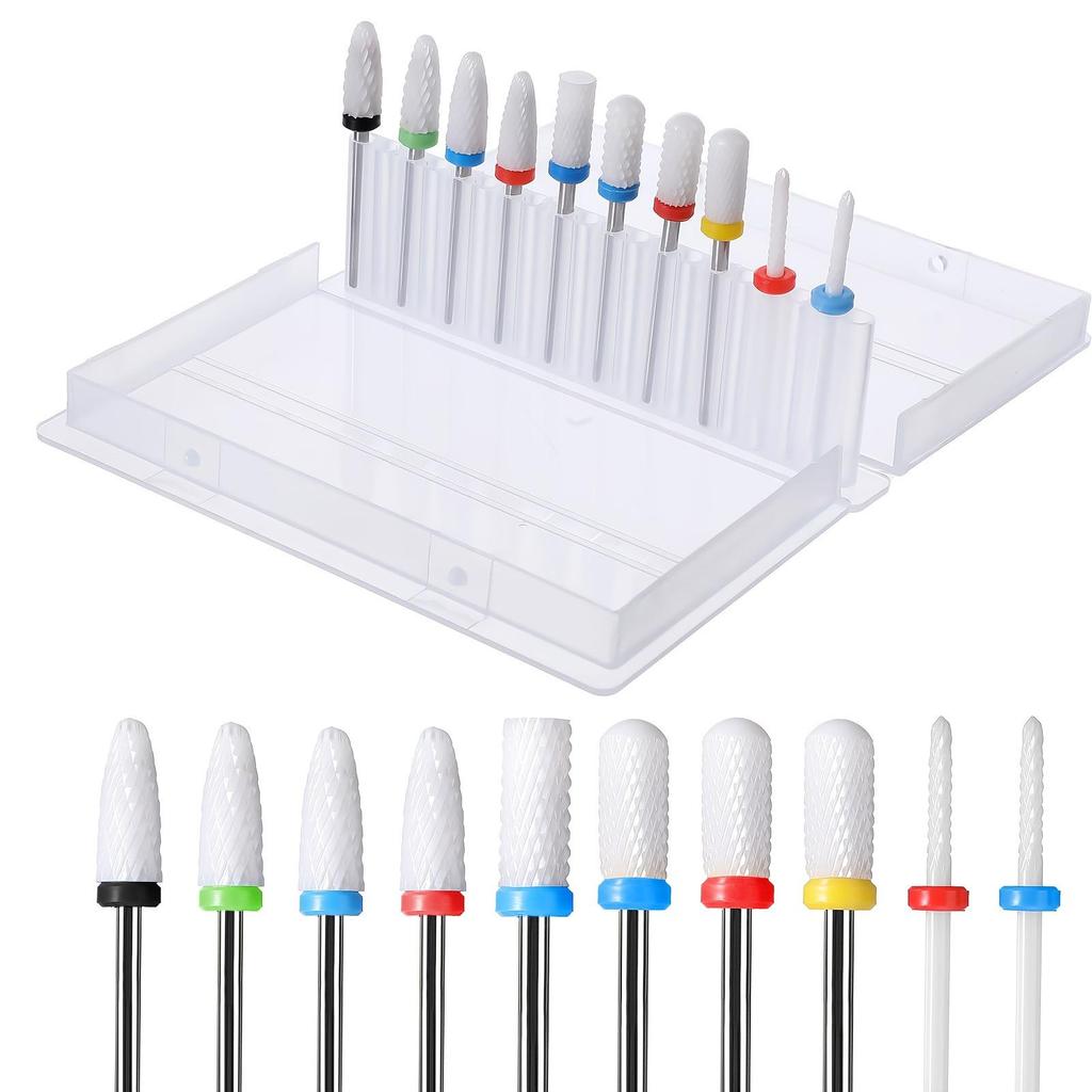 Electric Nail Drill Set with Multiple Grinding Heads for Dead Skin Removal