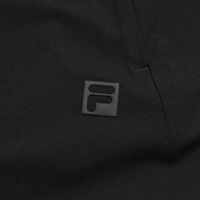 FILA Fitness Series Simple Versatile Fashion Casual Training Comfortable Knitted Sports Men sportswear Deep-Black A11M621611FBK