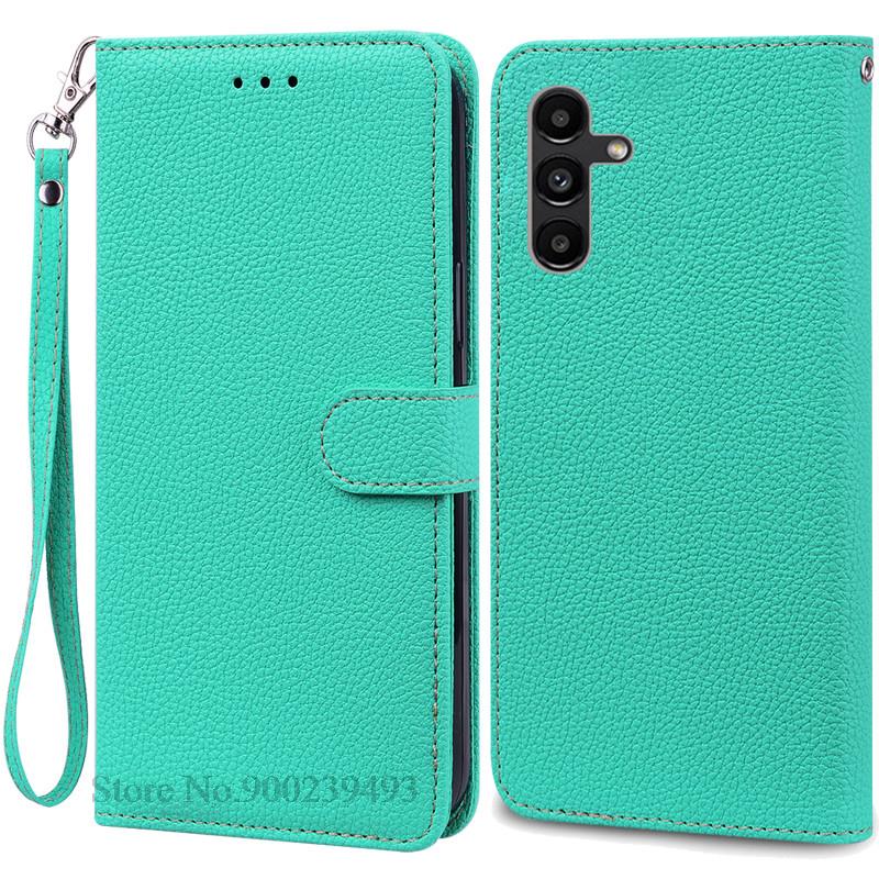 Pouzdro A04S Pro Samsung Galaxy A04s Pouzdro A047F Kožené Peněženkové Vyklápěcí Pouzdro Pro Samsung Galaxy A04S Pouzdro na Telefon Kryt Peněženky Fundas