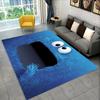 S-Sesame Street TV Cute Cartoon Carpet Rug for Bedroom Living Room Sofa Home Doormat Home Decor,Area Rug Non-slip Floor Mat Gift