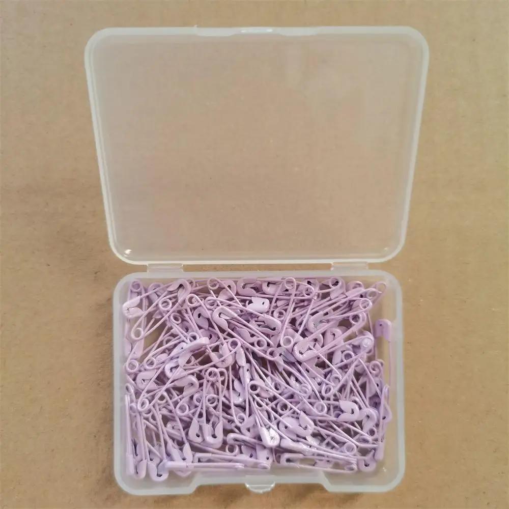 120pcs Safety Pins Colored Safety Pins Metal Safety Pins With Storage Box Small Safety Pins For Clothes Diy Crafts Sewing Home