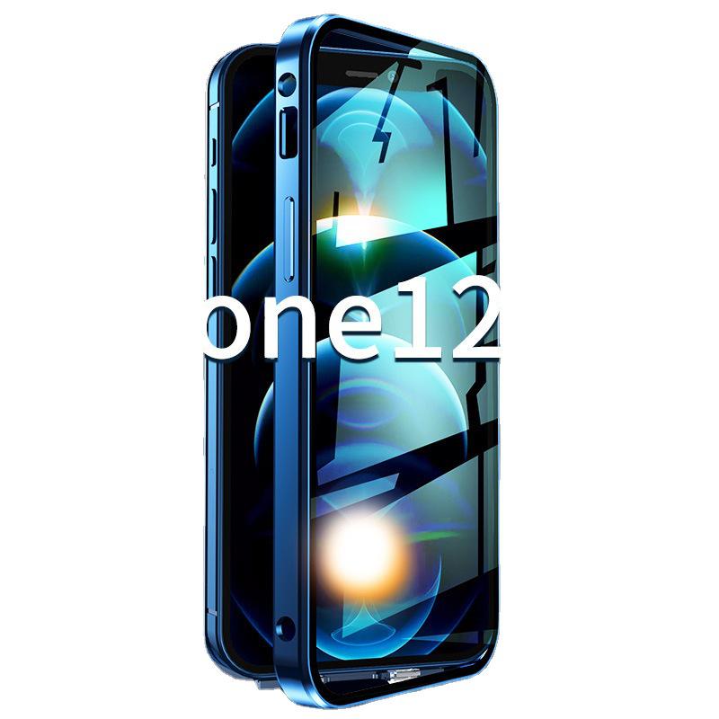 iPhone 16 Pro Max Metal Frame Protective Case with Double-Sided Glass