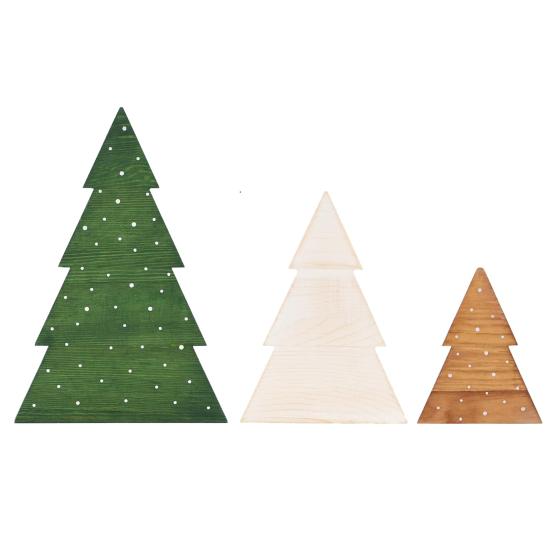 

Yousheng 3 Pcs Christmas Tree Wooden Signs Table Decor Rustic Freestanding Xmas Tree Wood Block Sign for Winter Holiday Mantel Shelf Tabletop Tiered 1 Set