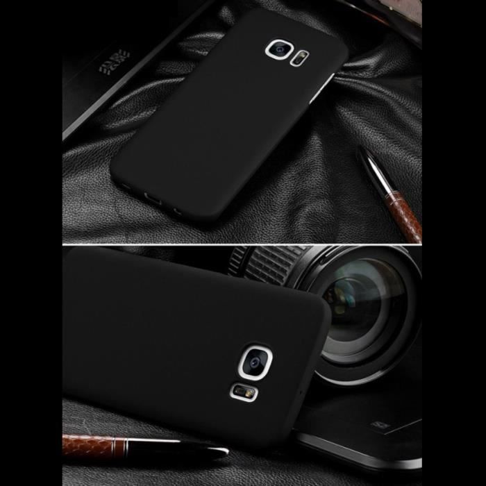 Coque - samsung - galaxy s7 edge - ultra mince - souple - protection objectif arrière