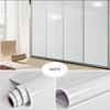 Solid Color Do-It-Yourself Decorative Film Self-Adhesive Wall Cover Used Furniture Ornament Stickers Kitchen Cabinet Water-Repellent Wall Cover