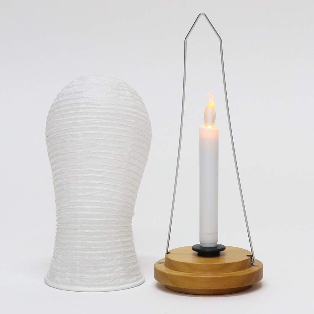 New Bon Festival Lantern, White Monten (m34829), for the First Bon Festival or New Bon Festival, Interior Lantern, Japanese-style Lantern