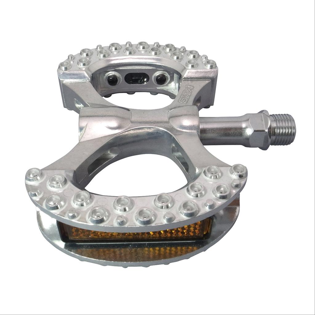 MKS Manufacturing Bicycle Pedals Lambda Silver (Mikashima Co., Ltd.) [LAMBDA]