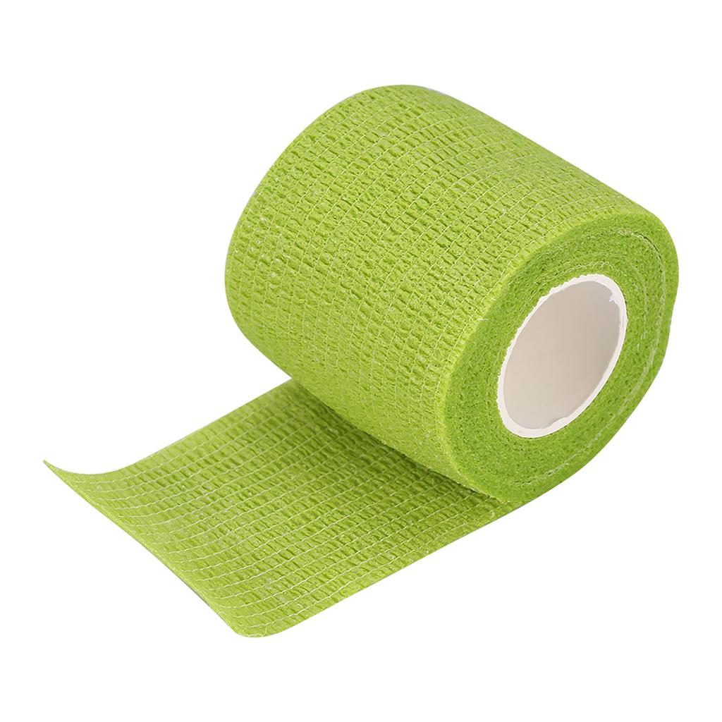 Tattoo Accessory Self Adhesive Elastic Bandage Finger   Wrap Sport Tape (Red)