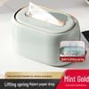Spring-Loaded Desktop Tissue Box