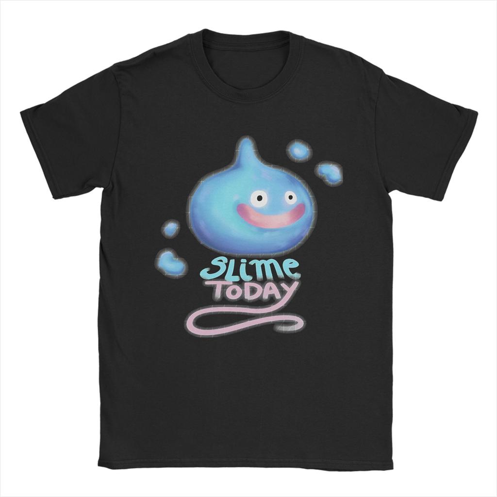 Unisex Women New Arrival Dragon Quest slime  Tee T Shirt Cotton  Tshirts Clothes