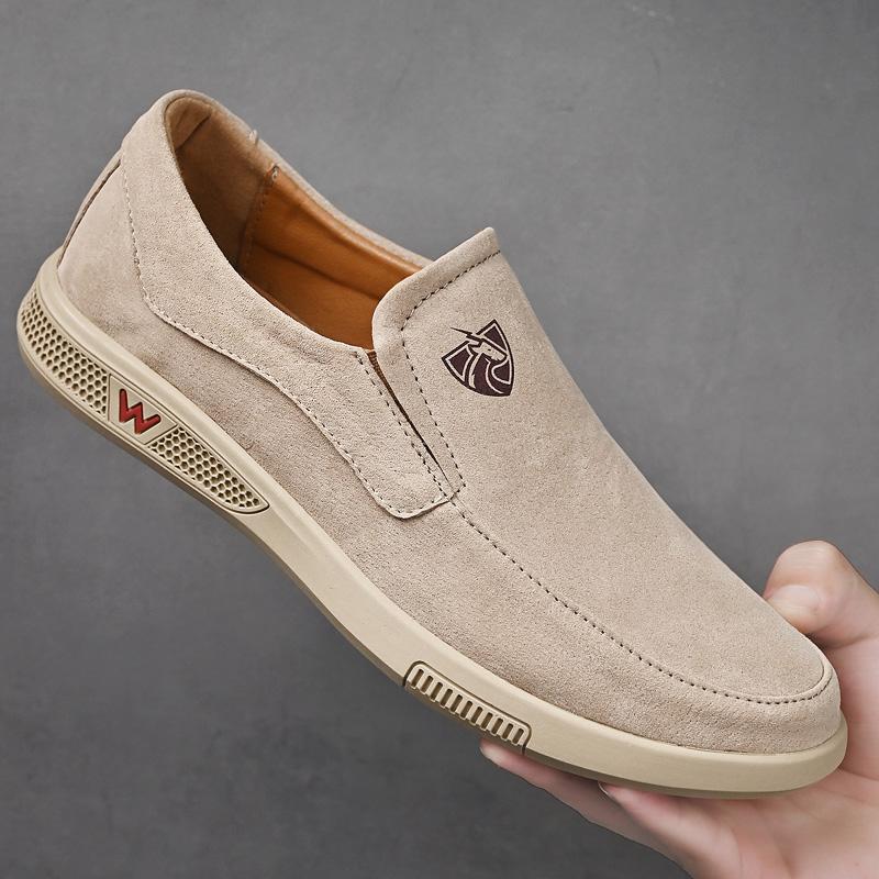 Scarpe Uomo Kkyc Stringate In Pelle Sintetica: Comode E Slip-on (Grigio Chiaro, 44.5 EU)