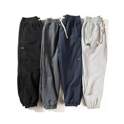 Youth Fleece-lined Autumn and Winter Heattech Thick Casual Sweatpants
