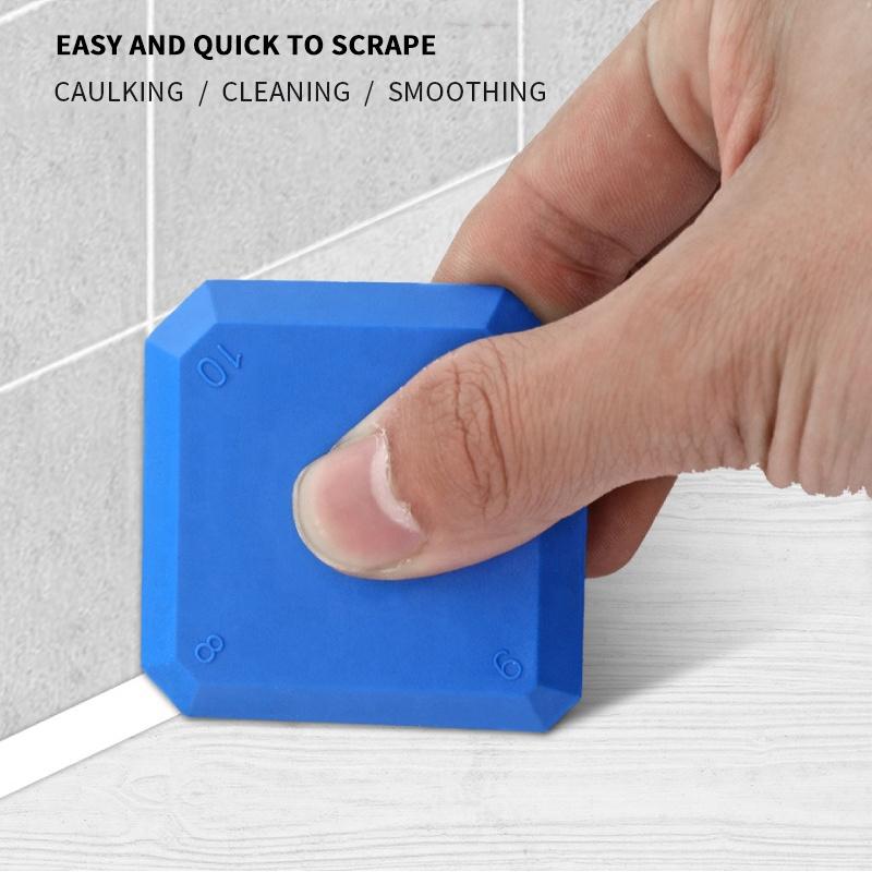 New Package Multi-function Corner Tile Grout Removal Tools Silicone Sealant Scraper 5pcs/plastic Box