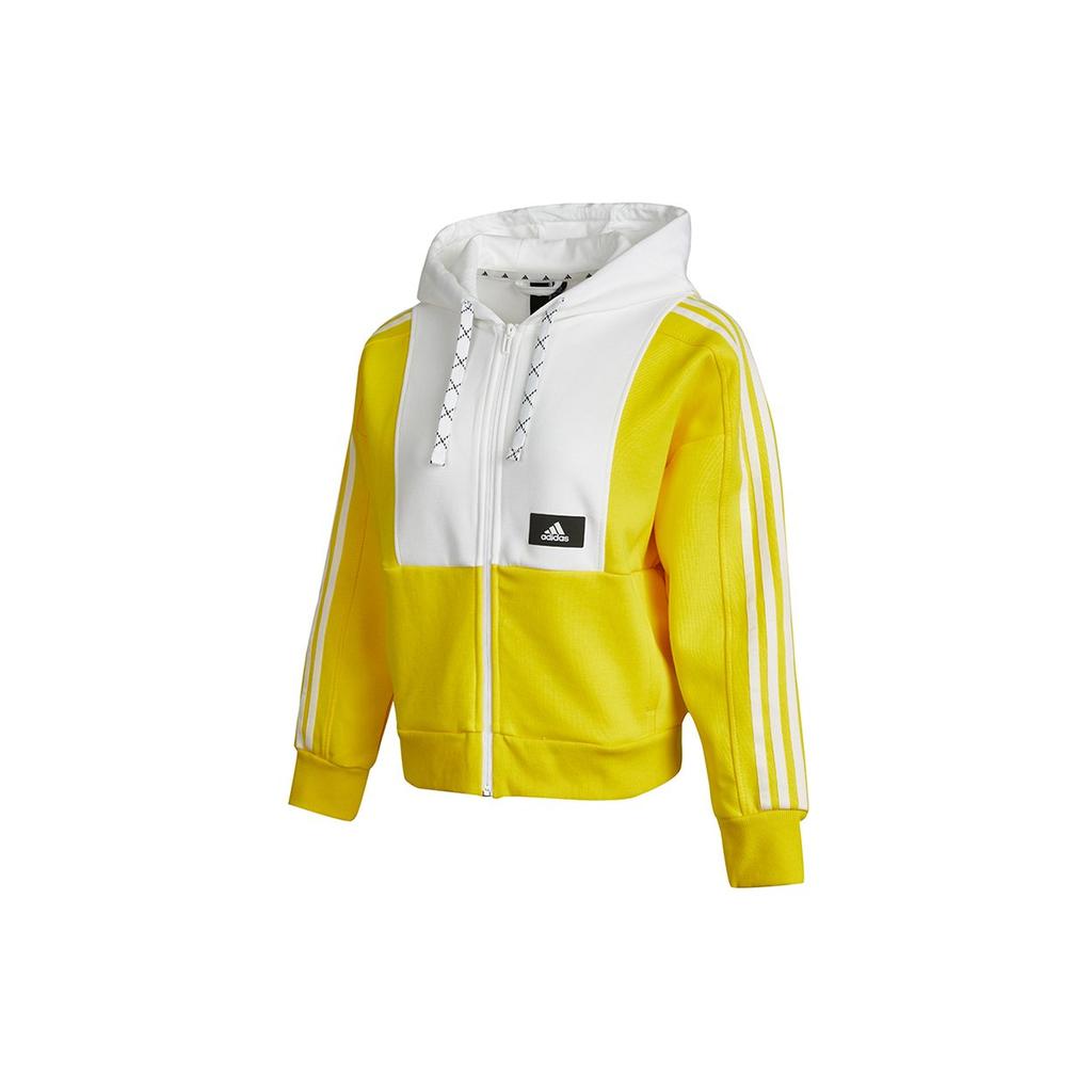 adidas Damen Str Jkt Strick Trainingsjacke Gelb GP0690