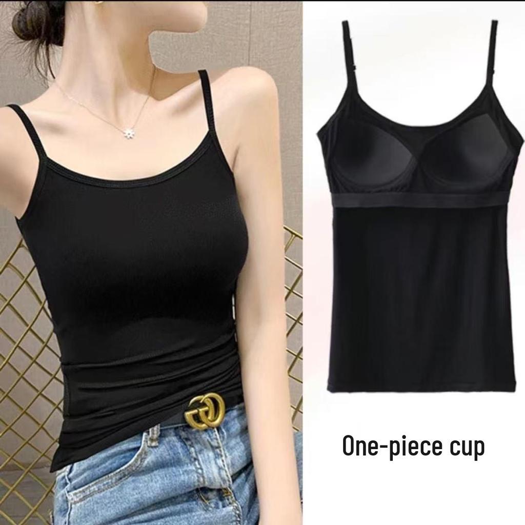 Wirefree Padded Bustier Camisole for Women - Small