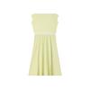 Fila Trendy Fashion Casual Versatile Sleeveless Dress Women Dresses Fluorescent-Green F11W524302F-LG