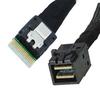 JsER Slimline SAS 4i 38pin Host To HD Mini SAS 4i 36pin Target Cable 50cm 4.0 SFF-8654 SFF-8643