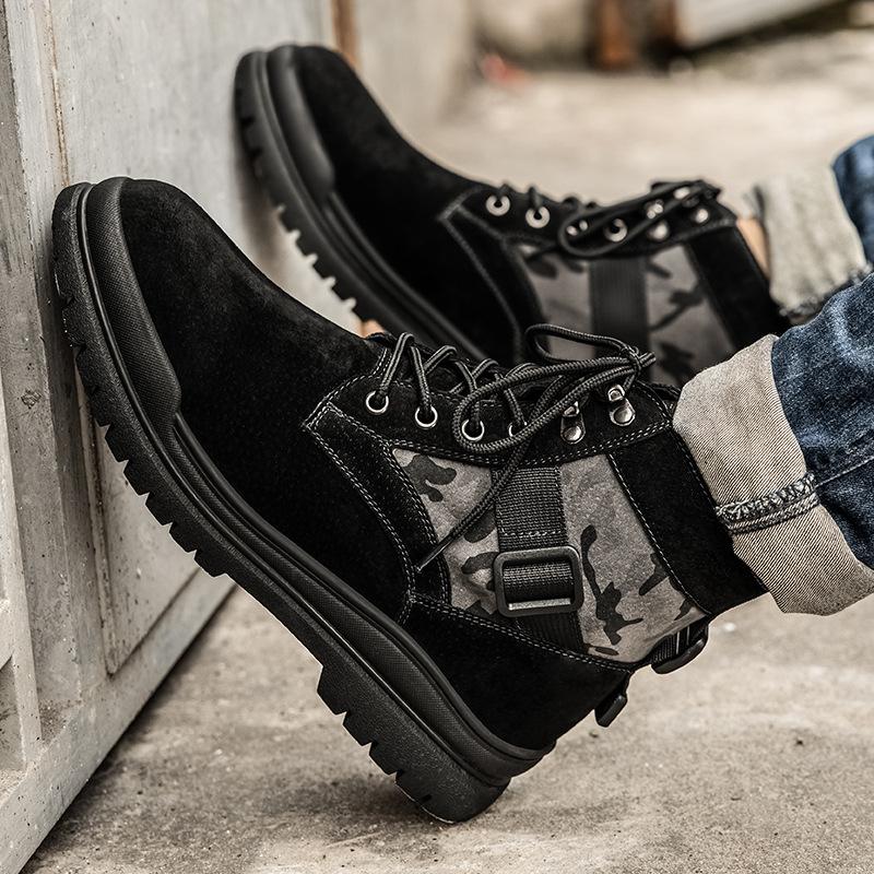 Мужские туфли с высоким берцем — фото 4