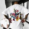 2026 Літо Дісней Міккі Маус Тематична Футболка Чоловіча Вулична Мода 100% Чиста Бавовна З Коротким Рукавом Повсякденна Вільна Дихаюча Верх