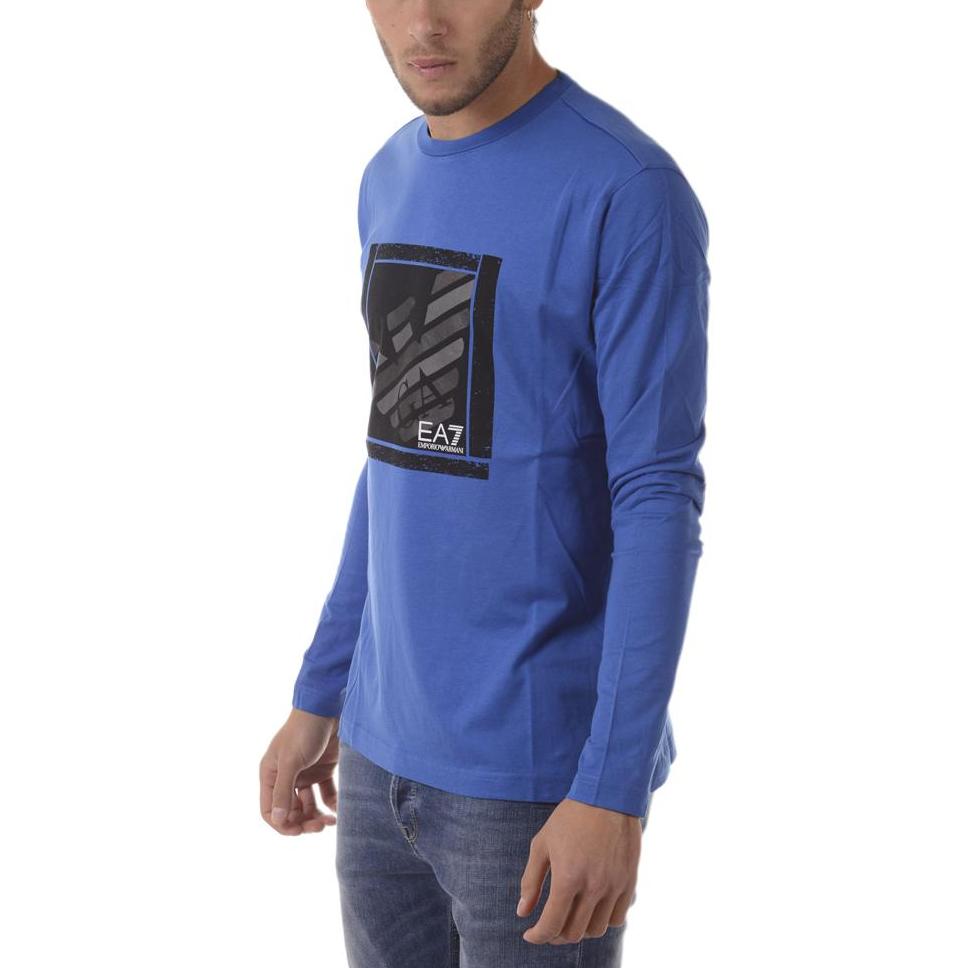 EMPORIO ARMANI EA7 T Shirt Men's Blue 6YPT99-PJ30Z-1598