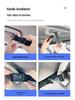 Car Roof Storage Mesh Pocket with Cross Direct Buckle - Dual Use Net for Car Roof Storage