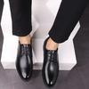 Men's Leather Shoes Lace Up Oxfords Spring Autumn Best Man Men's Business Formal Wear Casual Shoe Plus Size 47 Male Dress Shoes