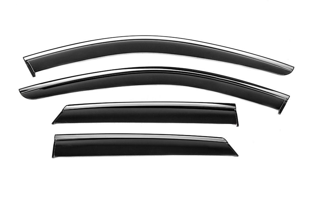 

Ветровики с хромом Niken Luxury (4 шт) для Mercedes ML W164