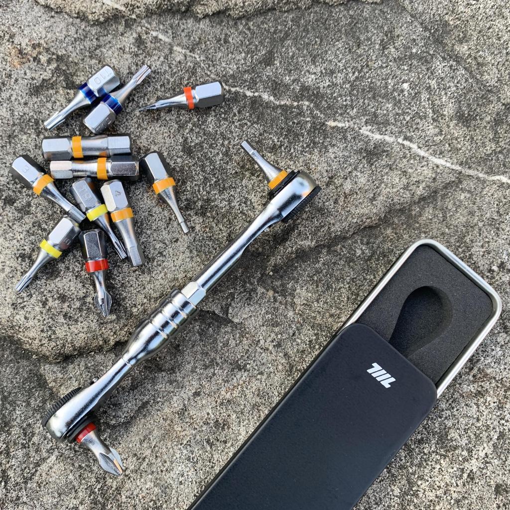 711L EDC Ratsche mit Sechskantende, 71187