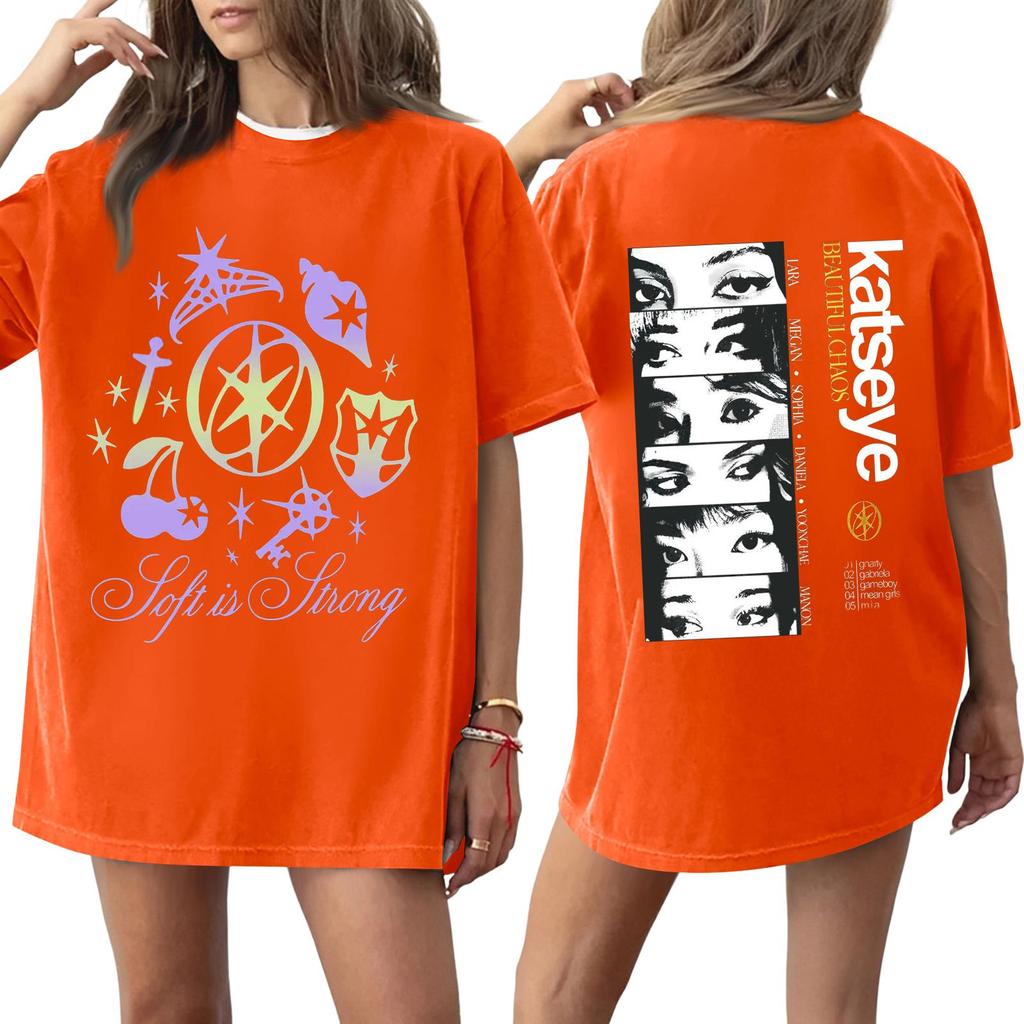 Women's Round Neck Printed Short-sleeved T-shirt Top