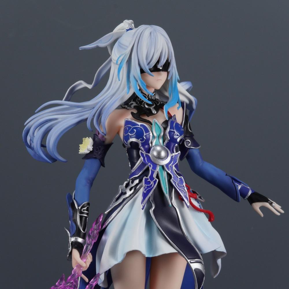 29cm/11.42in Anime Honkai Star Rail Figure Jingliu Action Figures Pvc Statue Desktop Ornamen Collection Model Toys Gifts Poseable Articulated Scale