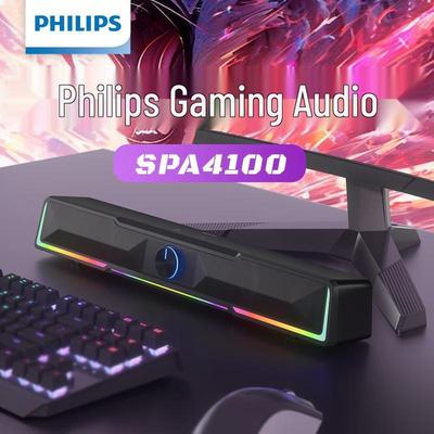 Philips Gaming RGB Desktop Bluetooth Speaker SPA4100 CN Plug (adapter Included)