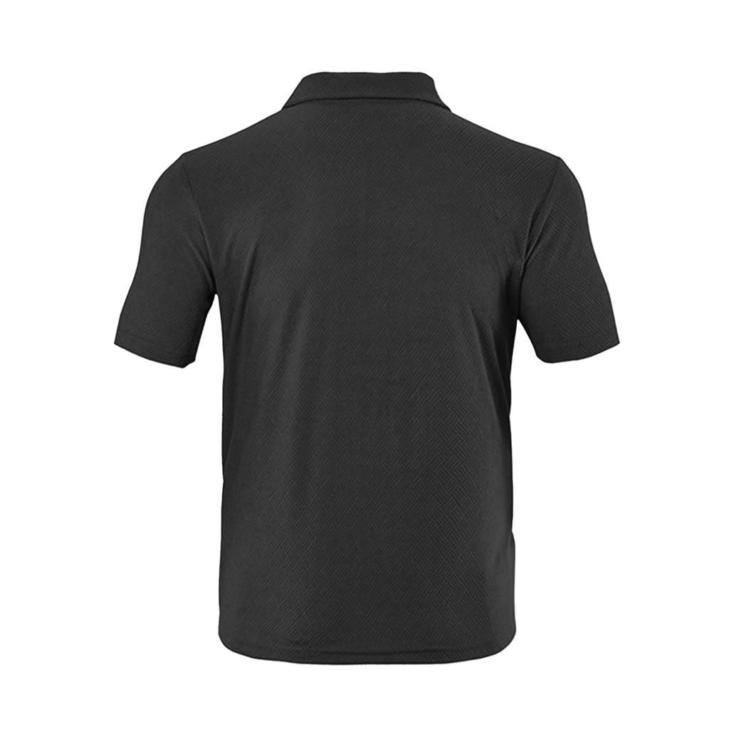 Men'S Casual Suit Button Collar Short Sleeved Shorts Set