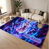 Custom Name Crystal Velvet Rug,Dragon Ball Comfortable Anti Slip Floor Mat For Room Decoration