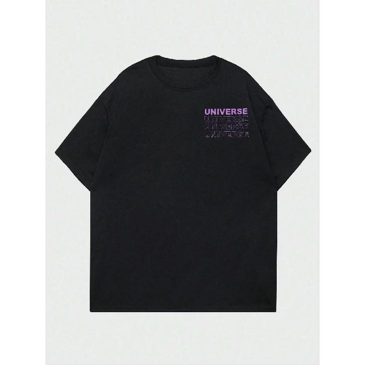 The Secret Of The Big Bang In The Universe Men T Shirts Summer Cotton T-Shirts Breathable Loose Clothes Hip Hop Street Tees