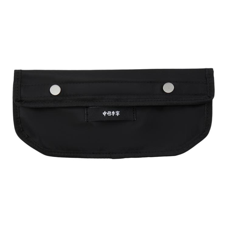 Li Ning Trendy Sports Series Casual Minimalist Versatile Nylon Shoulder Crossbody Chest Bag Waist Bag Unisex bags Black ABDV349-1