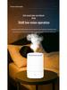 200ml Aromatherapy Air Humidifier - Silent White Atomizer with Seven-Color Light