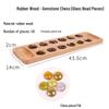 Kids' Gem African Chess Puzzle: Wooden Beads Sorting & Planting Checker Game