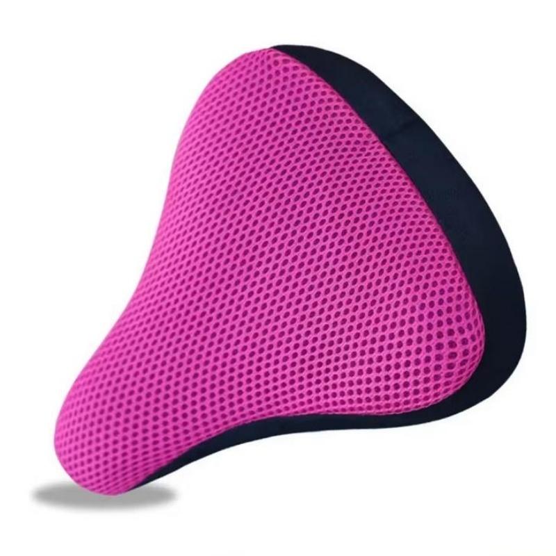 Seat Cushion Cover Bicycle Saddle 3D Soft Bike Seat Cover Silicone Seat Cushion Cycling Breathable Saddle Comfortable Bicycle