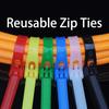 100 PCS Durable Self-locking Zip Ties Heavy Duty Car Instrument Zip Ties  Cable Stripper Tool