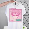 Saiki K Kusuo No Psi Nan Street Style Casual Short Sleeve  Unisex T Shirt O-neck Tshirt Male The Disastrous Life Of Saiki T-shirt Shirt