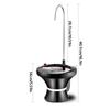 Automatic Electric Drinking Water Bottle Pump With Spill-Proof Tray For Gallon Bottle Dorm Room Space-Saving Hydration Hub