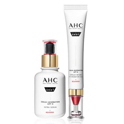 Pro Shot Colla Juvenation Lift 4 Capsule Infused Eye Cream for Face & Intra Serum Set